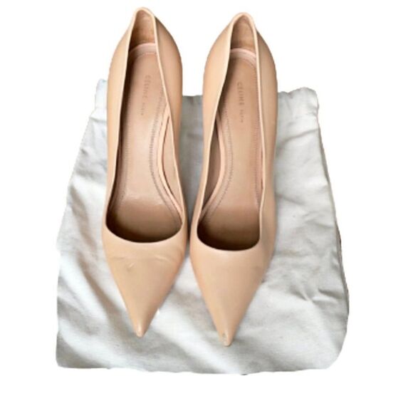 Celine nude light pink heels stilettos - Picture 1 of 5